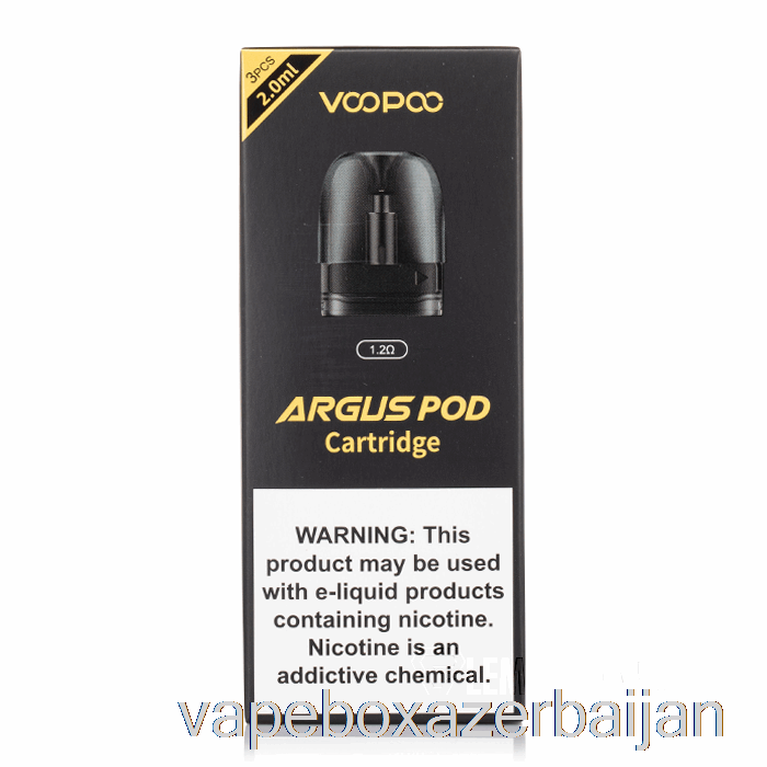 Vape Smoke VOOPOO ARGUS POD Replacement Pods 1.2ohm Pods